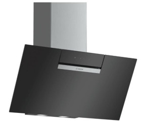 Bosch DWK87EM60 - Campana Decorativa Inclinada 80cm Cristal Negro