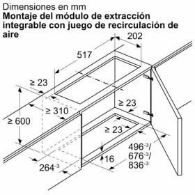 Bosch DWZ1IX1C6 - Set de Recirculación Alta Eficiencia Antipolen