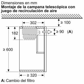 Bosch DWZ1IX1C6 - Set de Recirculación Alta Eficiencia Antipolen