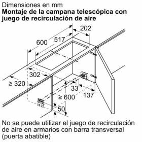 Bosch DWZ1IX1C6 - Set de Recirculación Alta Eficiencia Antipolen