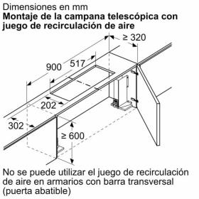 Bosch DWZ1IX1C6 - Set de Recirculación Alta Eficiencia Antipolen