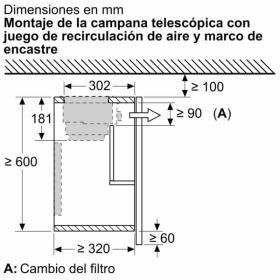 Bosch DWZ1IX1C6 - Set de Recirculación Alta Eficiencia Antipolen