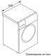 Bosch WAU28S40ES - Lavadora 8Kg 1400 rpm i-DOS Clase A+++ Blanco