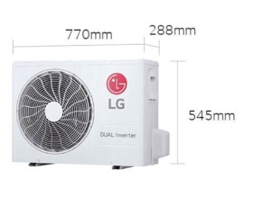 LG Confort Wifi R32: Aire Acondicionado con Wifi integrado, bomba de calor  inverter A++/A+