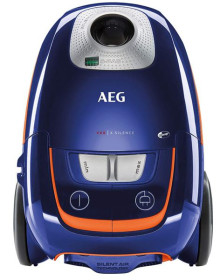 Aeg VX8-3-DB-M - Aspirador con Bolsa 600W Ruido Reducido A+ Azul