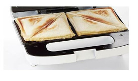 Ariete 1984 - Sandwichera 750 W color blanco placas antiadherentes