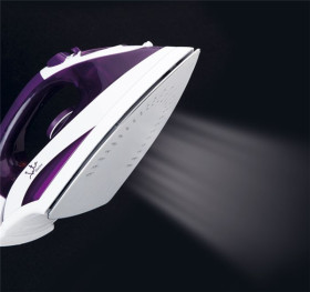 Jata PL225 - Plancha 2400W suela inox vapor vertical auto limpieza