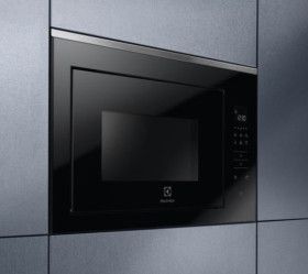 Electrolux KMFD263TEX - Microondas Integrable 900W con Grill 26 L Negro
