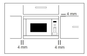 Electrolux KMFD263TEX - Microondas Integrable 900W con Grill 26 L Negro