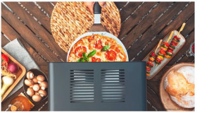 Cecotec 03062 - Grill Eléctrico Txuletaco 8000 Inferno 850ºC Temporizador