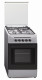 Vitrokitchen CB55IB - Cocina Gas Butano 4 Fuegos 85 x 50cm Inox