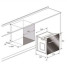 Vitrokitchen HG6IB - Horno de Gas Butano + Grill 50L Color Inox
