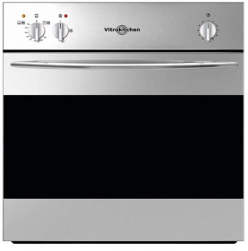 Vitrokitchen HG6IB - Horno de Gas Butano + Grill 50L Color Inox