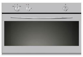 Vitrokitchen HG91IN - Horno de gas natural de 90cm en acero inox