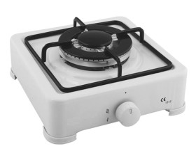 Vitrokitchen 150BB - Hornillo Portátil Gas Butano 1 Quemador Blanco