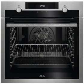 Aeg BPE53512YM - Horno inox antihuellas de 71 litros A+ Pirolítico