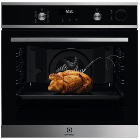 Electrolux EOC6H71X - Horno Multifunción con Vapor y AquaClean A+ Negro