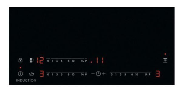 Electrolux KTI6500E piano cottura a induzione 60 cm 4 zone cottura vetroceramica colore nero