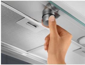 Electrolux EFP129X - Campana integrada 90 cm Iluminación LED Inox
