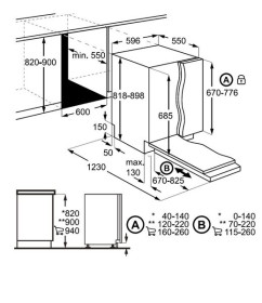 Electrolux EES69300L - Lavavajillas Integrable 60cm 15 Cubiertos A+++
