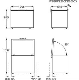 Zanussi ZCAN20FW1 - Arcón Congelador Cíclico 198L Clase A+ 84,5x90 ,5cm