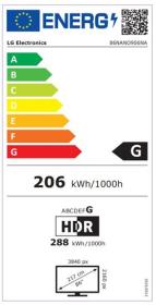 Lg 86NANO906NA - Smart TV 4K de 217cm (86'') con Inteligencia Artificial A+/G