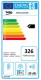 Beko RFNE312K31WN - Congelador Vertical NoFrost 185x59.5cm A+ Blanco