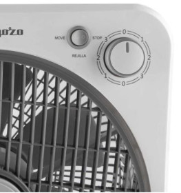 Orbegozo BF0138 - Ventilador Box Fan 40W 6 aspas 3 velocidades silencioso