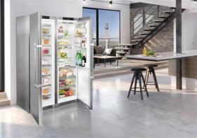 Liebherr 12017424 - Conjunto Side by Side SBSes 8773 Inox 185x121cm