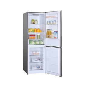 Brandt BFC8610NX - Frigorífico combi de 185x60cm Inox A+ NoFrost