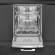 Smeg ST2FABBL2 - Lavavajillas Integrable 13 Cubiertos A+++ Años 50 Negro