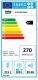 Beko RCNE366E40XBN - Frigorífico inox de 186 x 59,5 x 66,5 cm A++