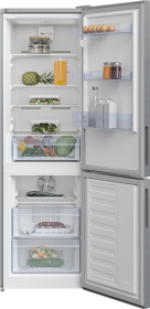 Beko *DISCONTINUADO* RCNA366K34XBN - Frigorífico combi Look Inox 185,2x59.5cm A+