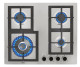 Teka 112610015 - Placa de gas natural 60cm 4 zonas Inox