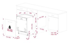 Teka DFI 46900 - Lavavajillas integrado de 14 cubiertos 60cm A++