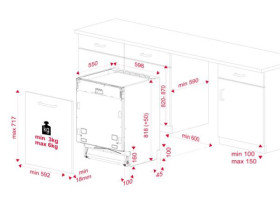 Teka DFI 46700 - Lavavajillas integrado de 60cm A++ 14 cubiertos