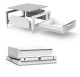 Meliconi 656144 - Kit unión para lavadora y secadora con cajón