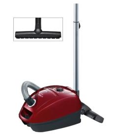 Bosch BGL3A313 - Aspirador con Bolsa 4L 600W 10m de acción Color Rojo