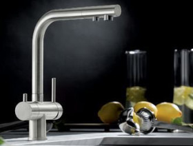 Blanco 523129 - Grifo Blanco Fontas II Superficie Metálica Acero