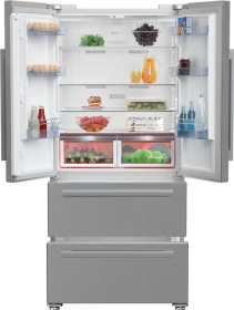 Beko GNE60531XN - Frigorífico americano de 182 x 84 x 80,1 cm A+
