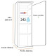 Balay 3GFF568WE - Congelador 1 puerta 186x60cm F Cajones BigBox