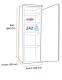 Balay 3GFF563ME - Congelador 1 puerta 186x60cm Acero Mate Antihuellas
