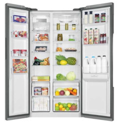 Haier HRF-522IG7 - Frigorífico americano inox A++ de 179x90,8x65,5cm