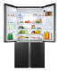 Haier HTF-610DSN7 - Frigorífico Americano NoFrost A++ Acero Negro