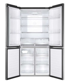 Haier HTF-610DSN7 - Frigorífico Americano NoFrost A++ Acero Negro