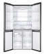 Haier HTF-610DSN7 - Frigorífico Americano NoFrost A++ Acero Negro