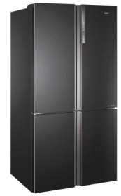 Haier HTF-610DSN7 - Frigorífico Americano NoFrost A++ Acero Negro