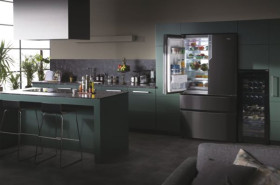 Haier HB26FSNAAA - Frigorífico Side by side 190 x 100 cm E Inox