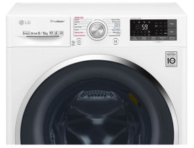 Lg F4J8FH2W - Lavasecadora 9/6 Kg 1400rpm Inverter Vapor Clase A
