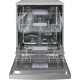 Indesit DFC 2B+19 AC X - Lavavajillas inox de 60cm 13 servicios A+